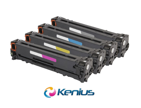 KIT 4 TONER COMPATIVEL P/ IMP HP  131A - CF210A | CF211A | CF212A | CF213A  - CMYK