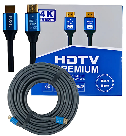 CABO HDMI 2.0 25 METROS | ULTRA | HD | 3D | 4K