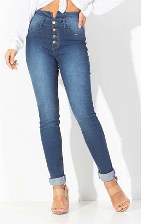 Calça Jeans Clochard Skinny Adele Power