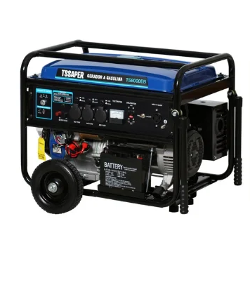 Gerador de Energia à Gasolina- TS8000EB- 7.5kVA- Tssaper - Monofásico