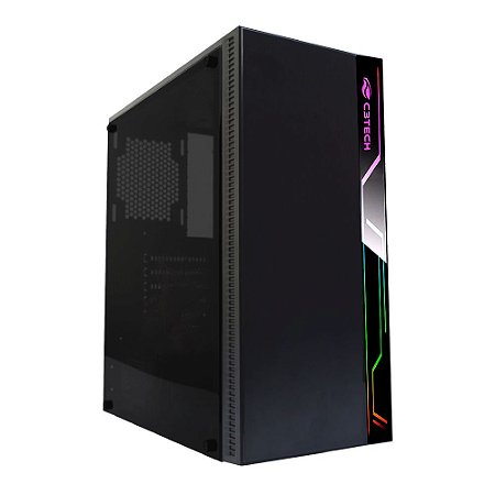 Gabinete Gamer MT-G400BK C3Tech - s/ fonte