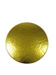 Disco pit laminado ouro 28cm