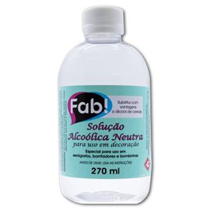 Álcool Etílico De Cereais 270ml Fab