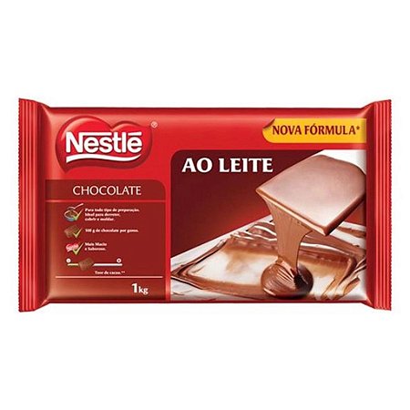 Chocolate Ao Leite 1,0Kg Nestle
