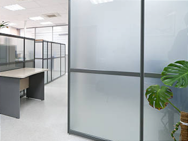 Adesivo Jateado Liso - Para Vidros - Privacidade - 250x100 cm