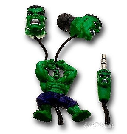 Fone de Ouvido Hulk