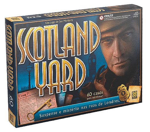 JOGO DE TABULEIRO SCOTLAND YARD GROW