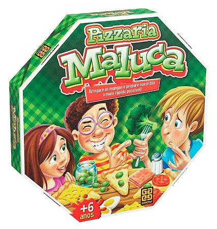 JOGO DE TABULEIRO PIZZARIA MALUCA GROW