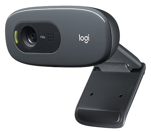 WEBCAM 720P LOGITECH C270 HD C/ MICROFONE INTEGRADO WINDOWS 10