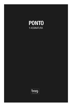 LIVRO DE PONTO 1 ASSINATURA BAAG CAPA DURA 100 FOLHAS