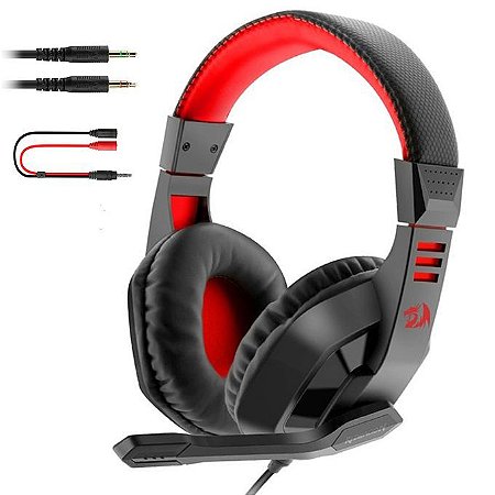 FONE HEADSET GAMER REDRAGON ARES 7.1 PC NOTE CELULAR