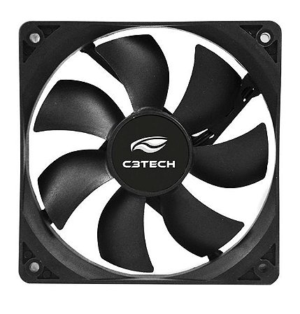 COOLER FAN 8 CM C3TECH F7-50BK 2200 RPM