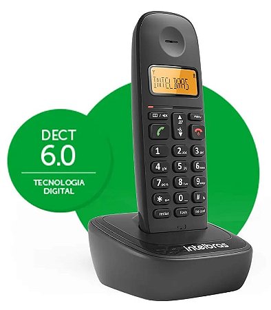 TELEFONE SEM FIO DIGITAL INTELBRAS TS 2510 BIVOLT - Aries Informática /  Papelaria Aries - Ananindeua PA