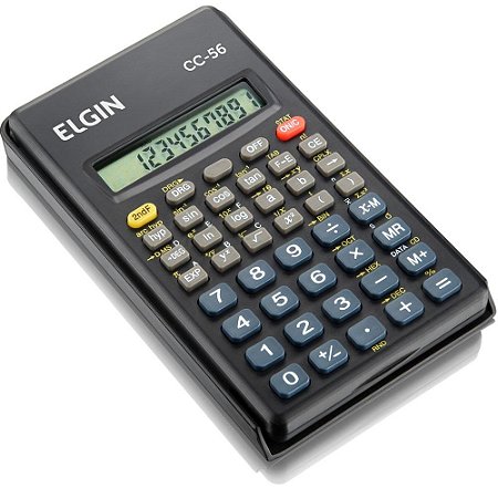 CALCULADORA CIENTÍFICA ELGIN CC 56 COM 56 FUNÇÕES