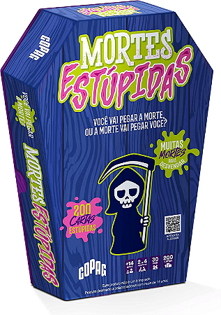 MORTES ESTÚPIDAS JOGO DE TABULEIRO COPAG