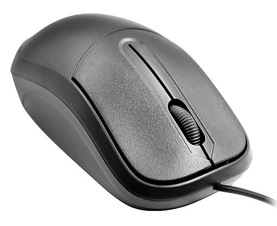 MOUSE USB C3PLUS MS-35BK 1.000 DPI