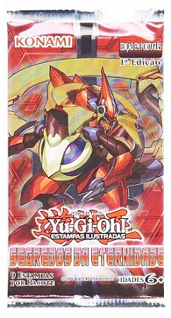 YU-GI-OH! BOOSTER SEGREDOS DA ETERNIDADE 9 CARTAS EM PORTUGUÊS