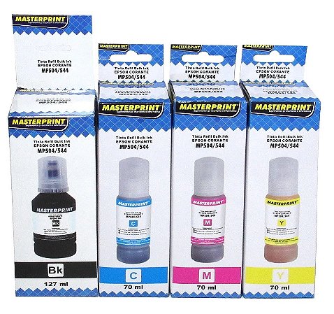 TINTA EPSON CORANTE MASTERPRINT 504 544