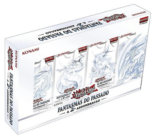 YU-GI-OH! CAIXA ESPECIAL FANTASMAS DO PASSADO A 2ª ASSOMBRAÇÃO 20 CARTAS ULTRA RARAS