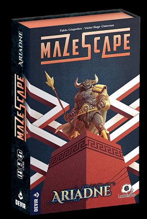 MAZESCAPE ARIADNE DEVIR JOGO DE TABULEIRO