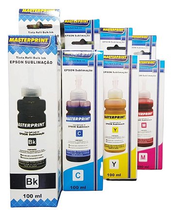 TINTA EPSON SUBLIMAÇÃO UNIVERSAL MASTERPRINT 100 ML