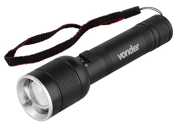 LANTERNA DE LED RECARREGÁVEL VONDER LRV 400 COM AJUSTE DE FOCO