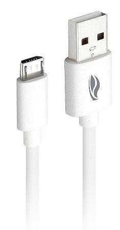 CABO USB X MICRO USB 2 METROS 2A C3TECH CB-M20WH CARGA E DADOS