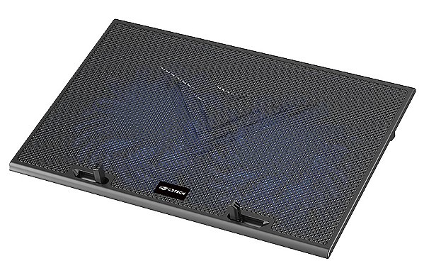 BASE PARA NOTEBOOK ATÉ 17,3" C3TECH NBC-80BK 2 COOLER 15CM LED AZUL