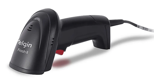 LEITOR DE CÓDIGO DE BARRAS ELGIN FLASH II PADRÃO 1D