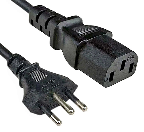 CABO DE FORÇA 3 PINOS TRIPOLAR 1,50 METROS MEGATRON