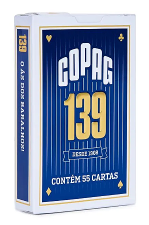 BARALHO 139 AZUL COPAG 55 CARTAS