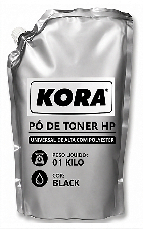 PÓ DE TONER UNIVERSAL HP 1 KG KORA