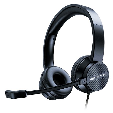 FONE HEADSET USB C3TECH PH-380BK