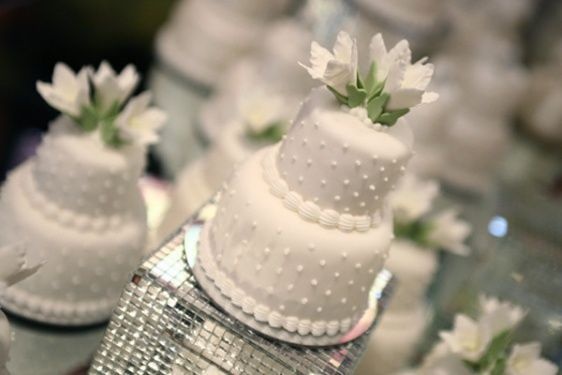 Bolo mini de 2andares