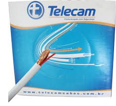 Cabo Coaxial Bipolar 4mm Cftv Telecam