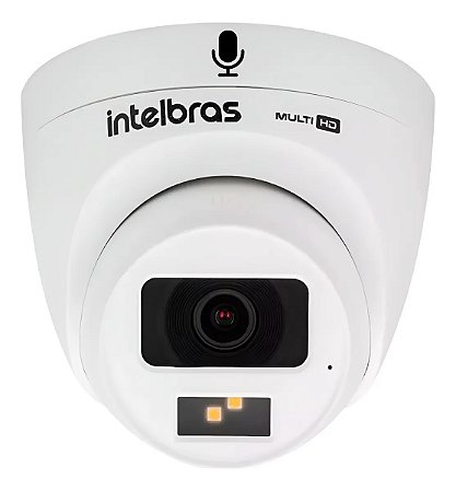 CAMERA DOME VHD 3220 D FULL COLOR + MICROFONE INTELBRAS