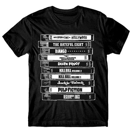 Camiseta VHS Tarantino