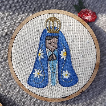 Bordado Nossa Senhora Aparecida