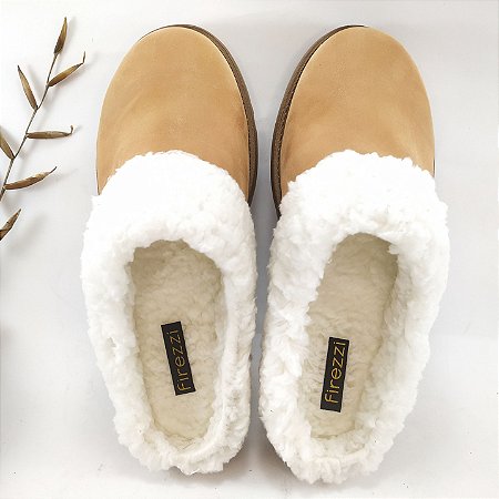 -  Pantufas Chimenea Nobuck Antique