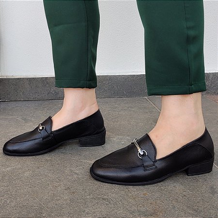 -                        Mocassim Aldán Couro Sapato Confortável