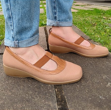 -    Sapato Feminino Joanete Conforto Firezzi Scarpin 243018