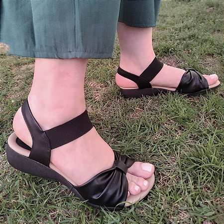 -       Sandália Conforto 256441 Confort Com Nó