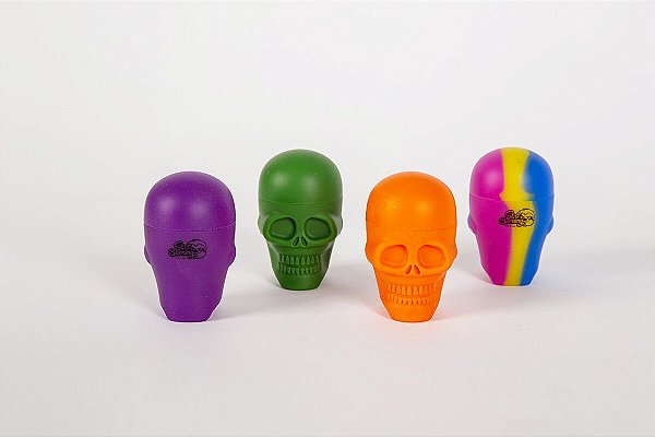 Container de Silicone Caveira Slow Burning