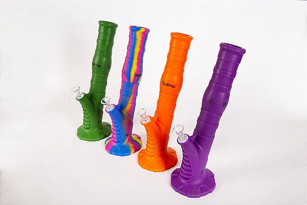 Ice Bong Colors Slow Burning de Silicone