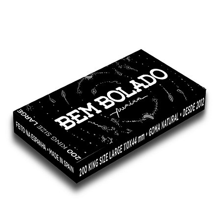Seda Bem Bolado Premium King Size Large com 200 Folhas