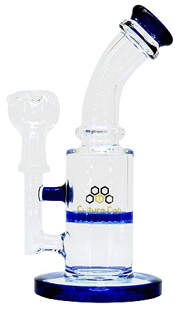 Bong de Vidro Mini Honeycomb 20cm Cultura Dab