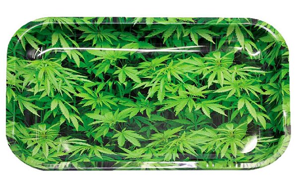 Bandeja de Metal Cannabis Grande
