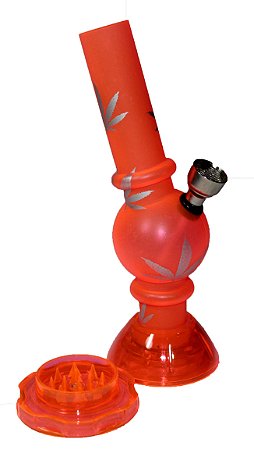 Bong Acrílico com Base de Dichavador