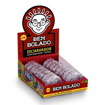Caixa de Dichavador Bem Bolado Policarbonato 4cm 8 und