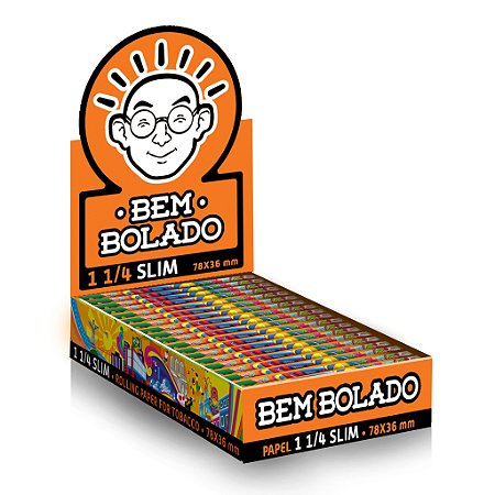 Caixa de Seda Bem Bolado Pop 1 1/4 Slim 25 und